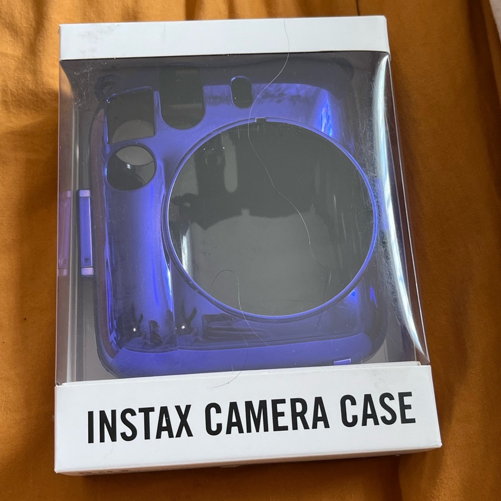 Urban Outfitters Instax Blue Camera Case NEW NIB NWT